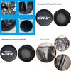 Universal Black Pvc Tire Cover For Cars Durable 0.7mm Thickness, Available In 14", 15", 16", 17" Sizes