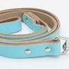Pet Cat Puppy Dogs Leash Long Smooth PU Leather Solid Color Dog Walker