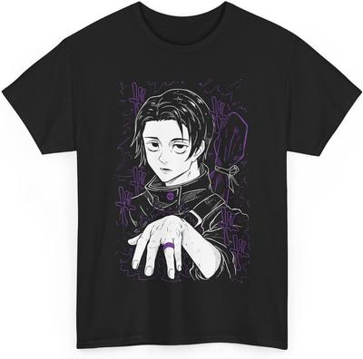 Jujutsu Yuta Anime T-Shirt Unisex Kaisen Anime Japanischer 2D-Druck Baumwolle