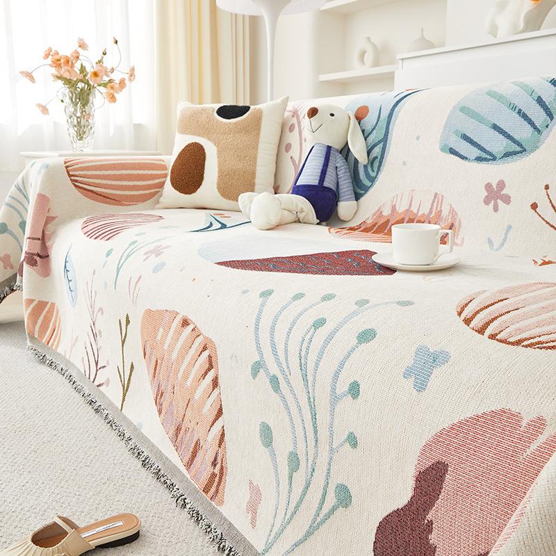 Fresh Chenille Sofa Towel Non-Slip Stain-Resistant Sofa Cover Universal Cover High-Grade Four Seasons Universal Sofa Cover Cloth