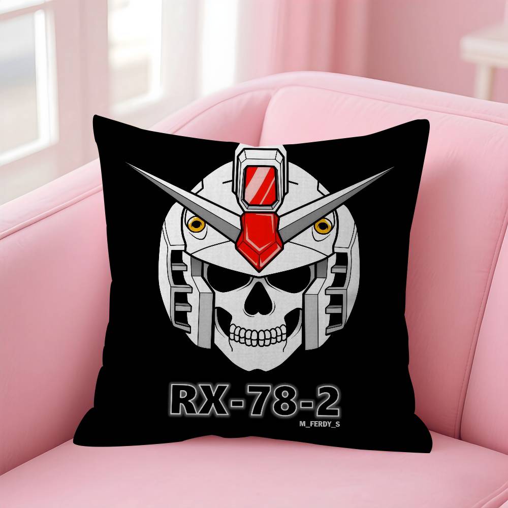 Pillow Cushion Cover Pillowcase Living Room Sofa Home Decor Anime Cool G-G-Gundam Classic