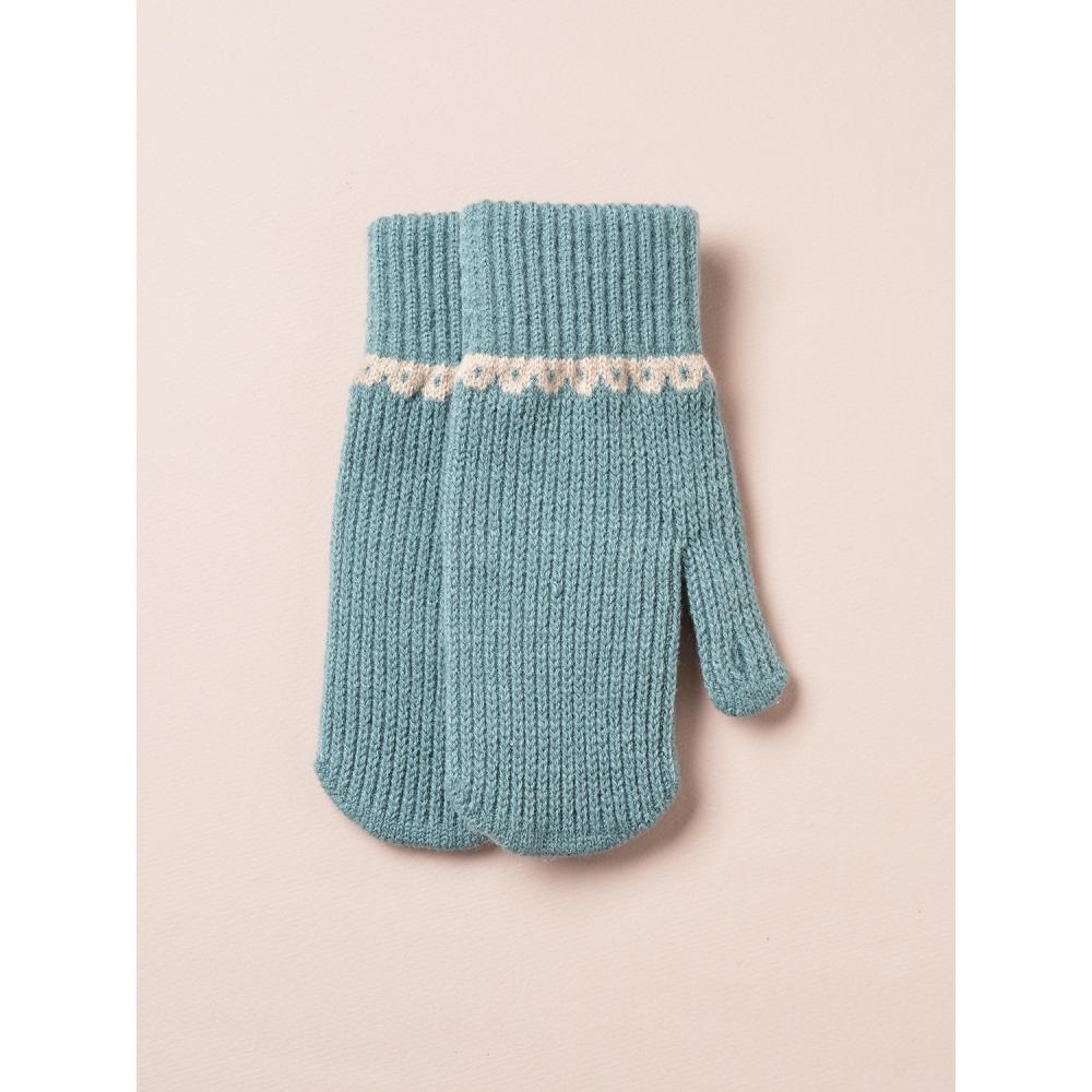 

Перчатки Daiso Hand Moa Line Мятный Слоновая кость