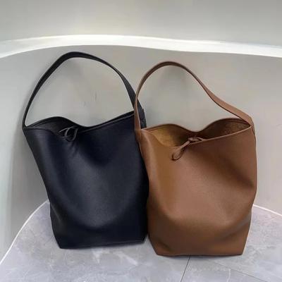 Büyük Kapasiteli El Çantası Shopper Küçük Çantalı Kore Kovası Tote Kadınlar için Askılı Omuz Çantası
