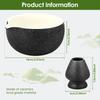 Matcha Set Black Ceramic Match Bowl and Whisk Holder Set or Bamboo Matcha Whisk  Scoop Stainless Steel Sifter Japanese Tea Set