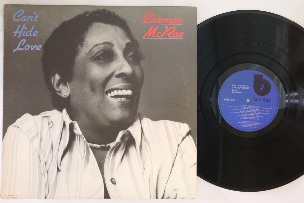 

LP Record CARMEN MCRAE - Can t Hide Love BNLA635G BLUE NOTE 1976 US Jazz Used