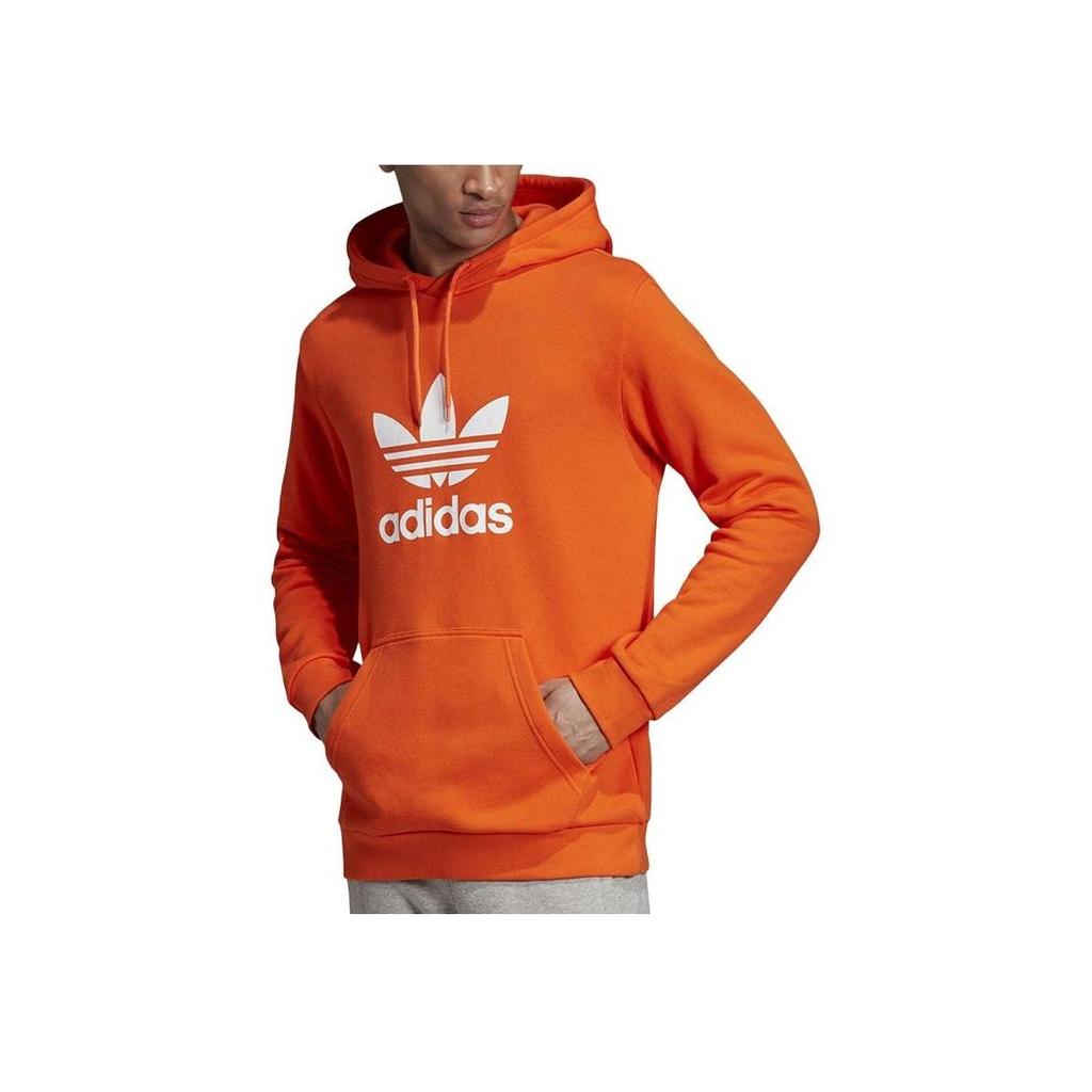adidas Originals Trefoil Hoodie Orange Men's Sweatshirt ED6078