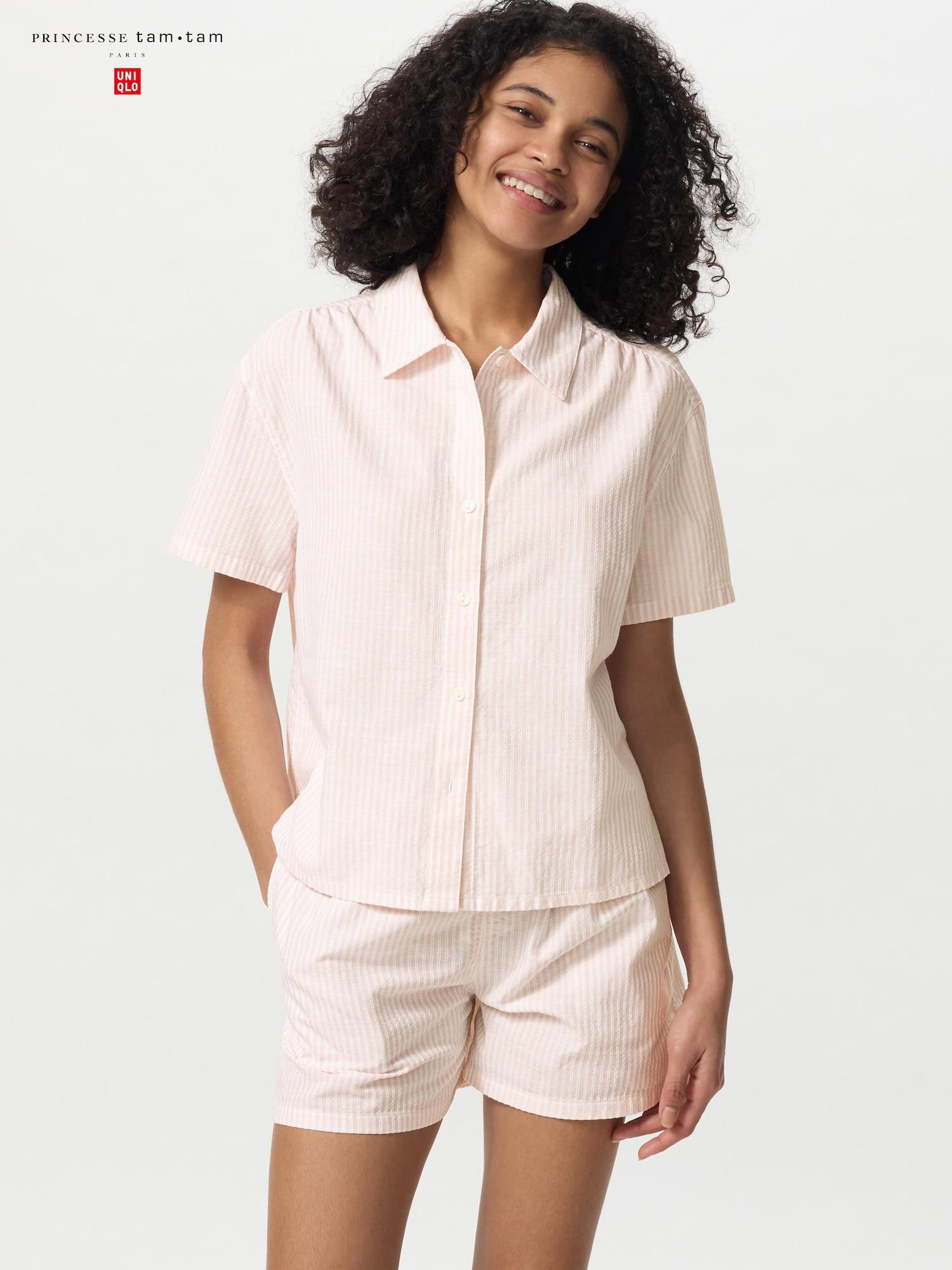 

Пижама Uniqlo с коротким рукавом в полоску