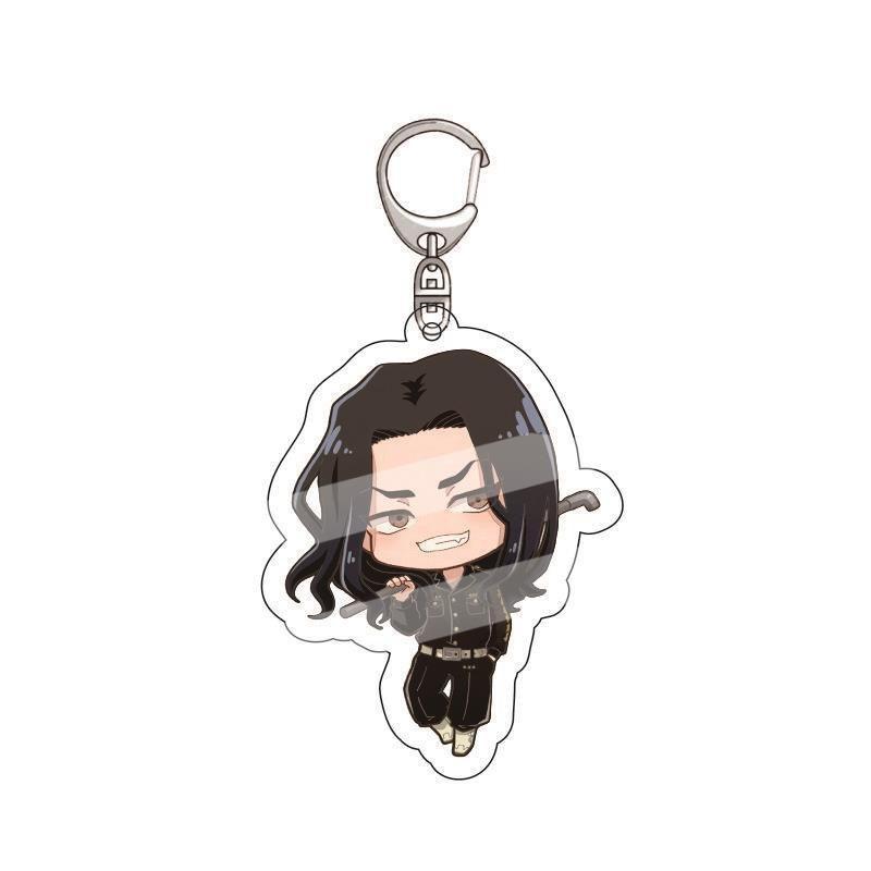 Keychain Tokyo Revengers Keyring Manjiro Ken Takemichi Hinata Pendant Atsushi