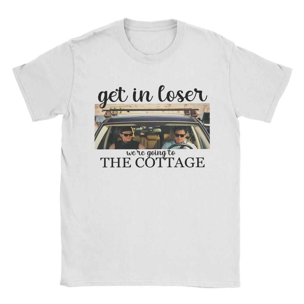 Will You Come To My Cottage This Summer Heated Rivalry TShirt Unisex Cotton Tee Shirt Crewneck Short Sleeve T Shirts Clothing
