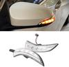 2Pcs Dynamic Amber Side Mirror Sequential Signal Lights For Toyota Venza Corolla