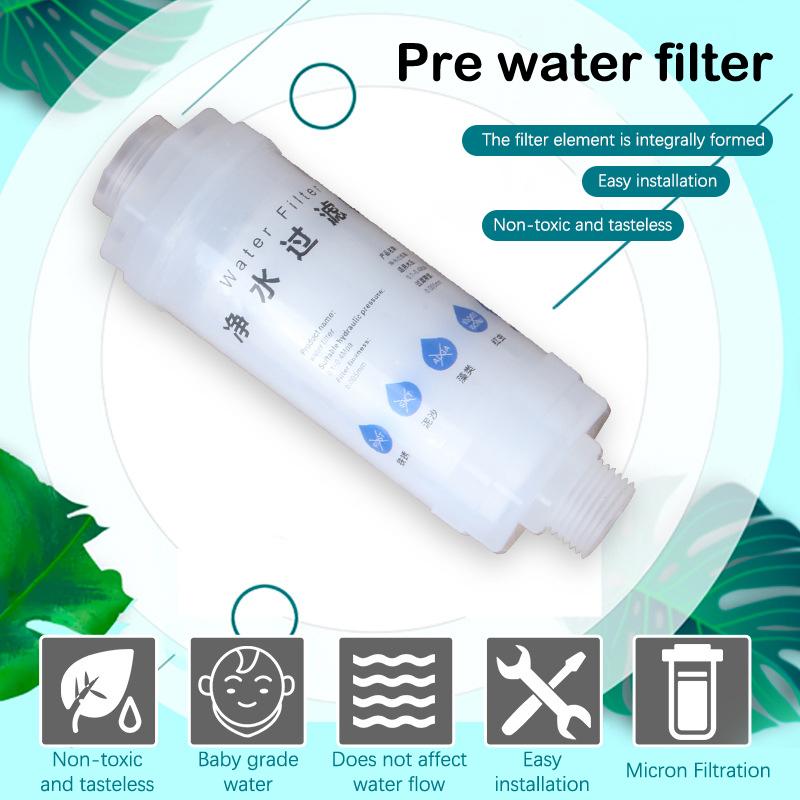 Pre-Filter Water Filter PP Cotton Filter Purifier Removal Heavy Metal Purifier Shower Washing Machine Filter Home Health
