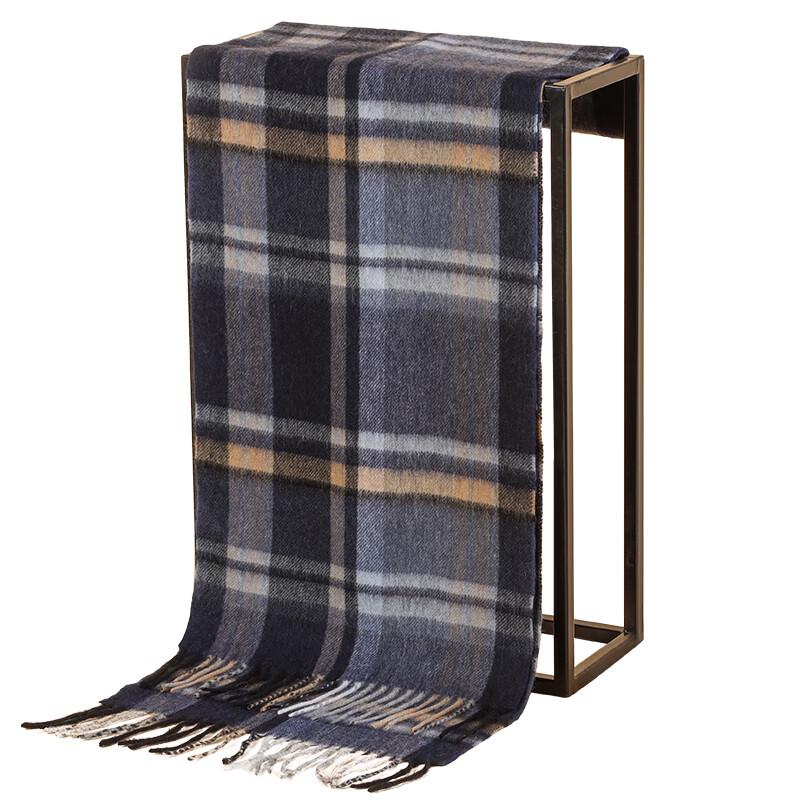 Aisyalan Elegant Plaid Wool Scarf