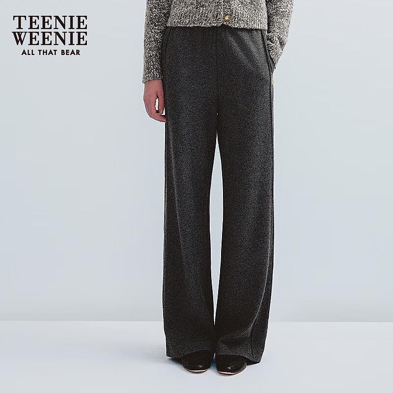 Teenie Weenie Women's Bear Logo Straight-Leg Sweatpants