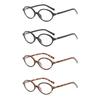 Y2K Oval Anti Blue Light Blocking Glasses Women's Clear Anti Radiation Filter Glasses Anti Radiation Eyeglass