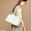 Leather Fashion Women's Commuter Premium Underarm Large Capacity Shoulder Bag First Layer Cowhide Boston Pillow Bag
