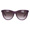 Bottega Veneta 56 Asian UV Protection B.V.251FS F35/J8 (Purple Antisilv) Sunglasses, Purple/Brown/Purple Gradient, Fit, Women's,