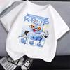 Cute Kpop Demon Hunters Children's Clothing Short Sleeve T-shirt Kpop Demon Hunters T Shirt Harajuku Tshirt for Boys Girls