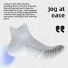 Exercise Compression Socks - Pure Cotton Short-tube High-elastic Multi-color Short Socks - Running Sweat-absorbing Socks