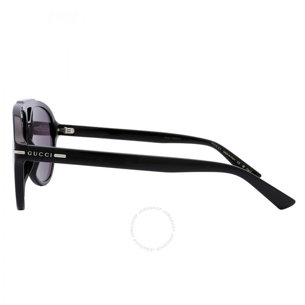 Gucci Grey Pilot Men S SunglaSSeS gg1443S 001 58