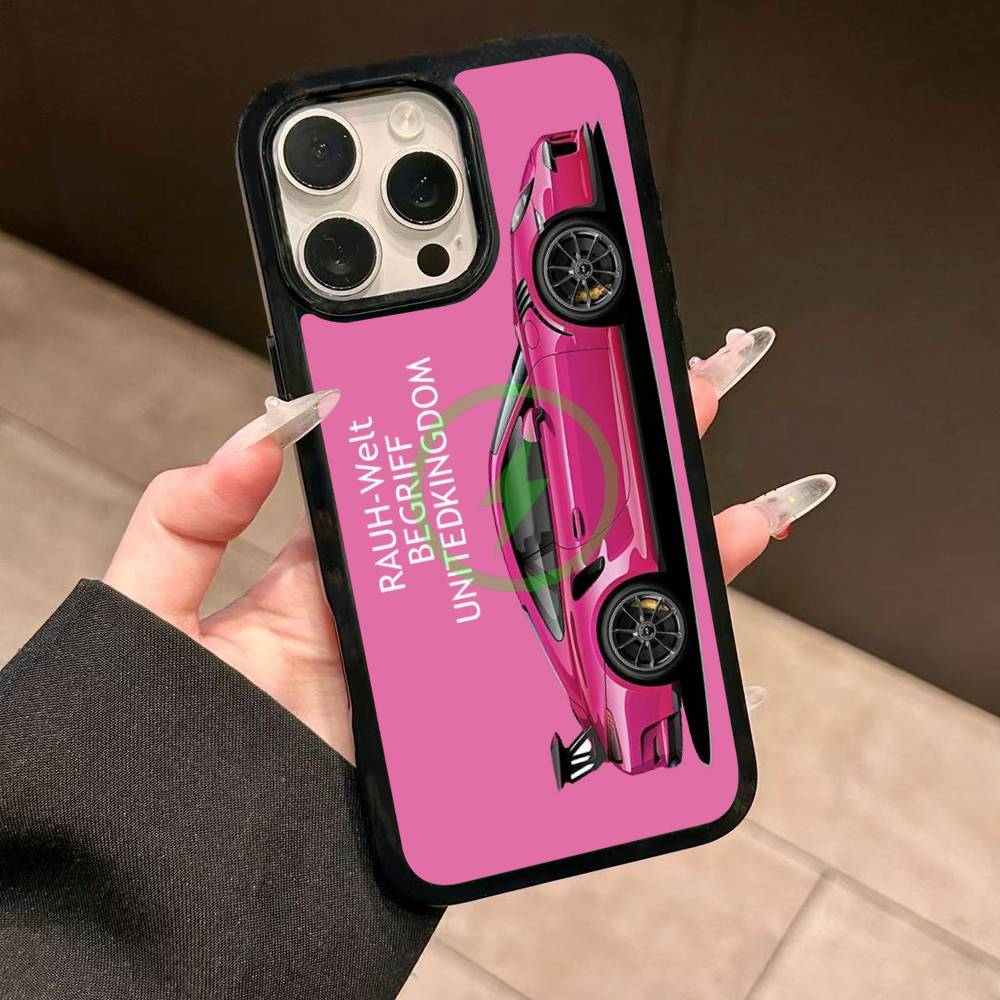 Sports Car Jdm Drift RWB 911 964 933 For Magsafe Wireless Charge Phone Case For iPhone 17 16 14 13 12 11 15 Pro Max Plus