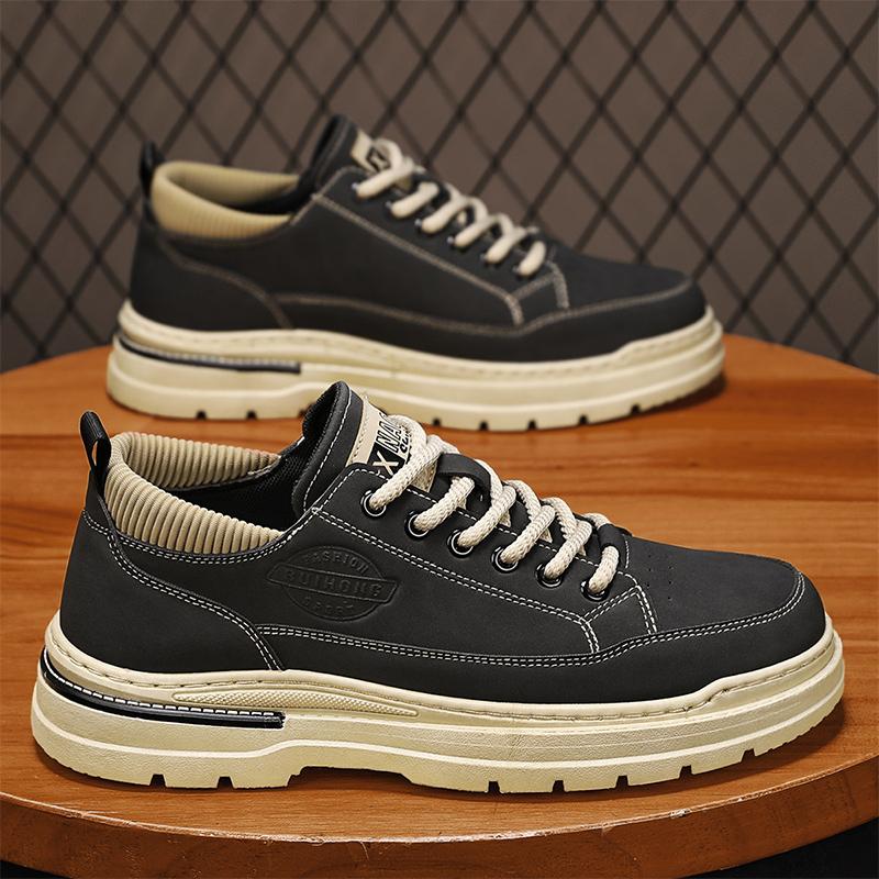 Men's Sports Shoes Summer Casual Anti Slip Wear-resistant Thick Sole Height Increasing Versatile Casual Sports Shoes Zapatos