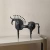 Horse Figurine Abstract Horse Sculpture Decor Minimalist Decorative for Home Decorators, Living Room, Office