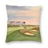 Kiawah Island Ocean Golf Course Square Pillowcase Polyester Linen Velvet Pattern Zip Decor Pillow Case Sofa Seater Cushion 45X45