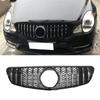 Front Racing Grill Facelift GT R Grilles Upper Grille For R-Class W250  R320 R350 R500 R550 2005 2006 2007-2010