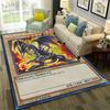 Yu-Gi-Oh MONSTER CARD Tappeto per cartoni animati anime per la casa Soggiorno Camera da letto Divano Zerbino Decor, Tappeto per bambini Tappetino antiscivolo