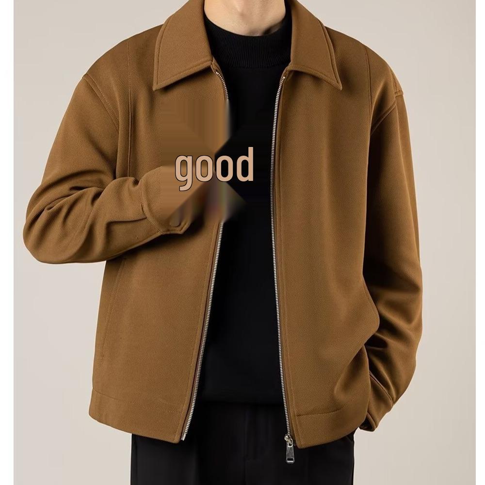 

Мужская повседневная легкая куртка в корейском стиле для осени и весны One Size