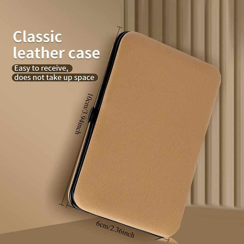 1SET/7PCS German High-end Semi-black Nail Clipper Set Full Set of Stainless Steel Nail Art Tools