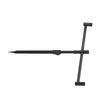 2 Section Fishing Bank Stick Aluminum Alloy Fishing Rod Support Fishing Pole Ground Holder 30 50cm