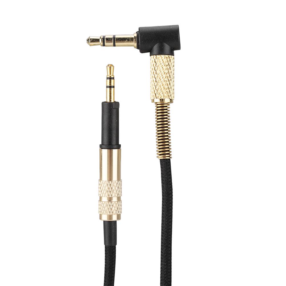 Braided Headphone Wire Fit for AKG K450 K451 K452 K480 Q460 123cm without Microphone