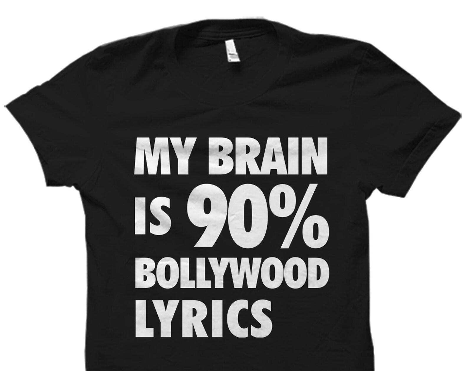 Bollywood Tshirt. Bollywood Shirt. Desi Shirt. Bollywood Gift. Indian Clothes. Indian Shirt. Desi Apparel. Indian Shirt Indian Music #OS3498 S