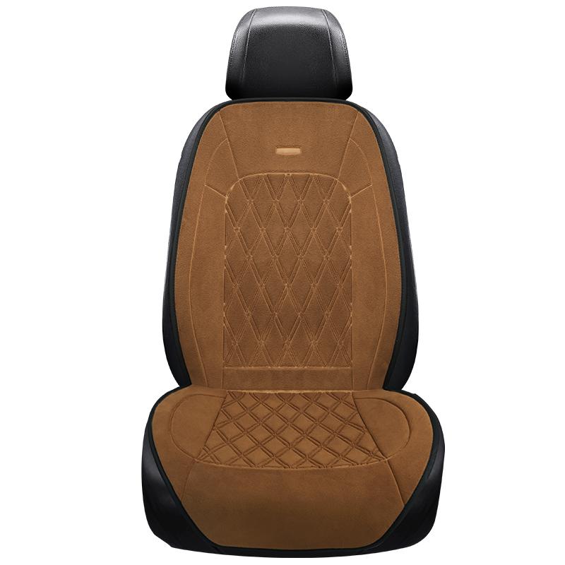 Artificial Lamb Wool Keep Warm Car Seat Cushion for winter,Slip-resistant Not Moves Faux Fur Covers Fit More Than 95%