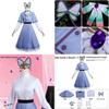 Demon Slayer Butterfly Ninja Cosplay Costume With Accessories For Anime Role Play