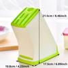 1pc MultiFunction Durable Kitchen Plastic Knife Stand Holder Storage Drainage Cutlery Rack Organizer Kitchen Accessories