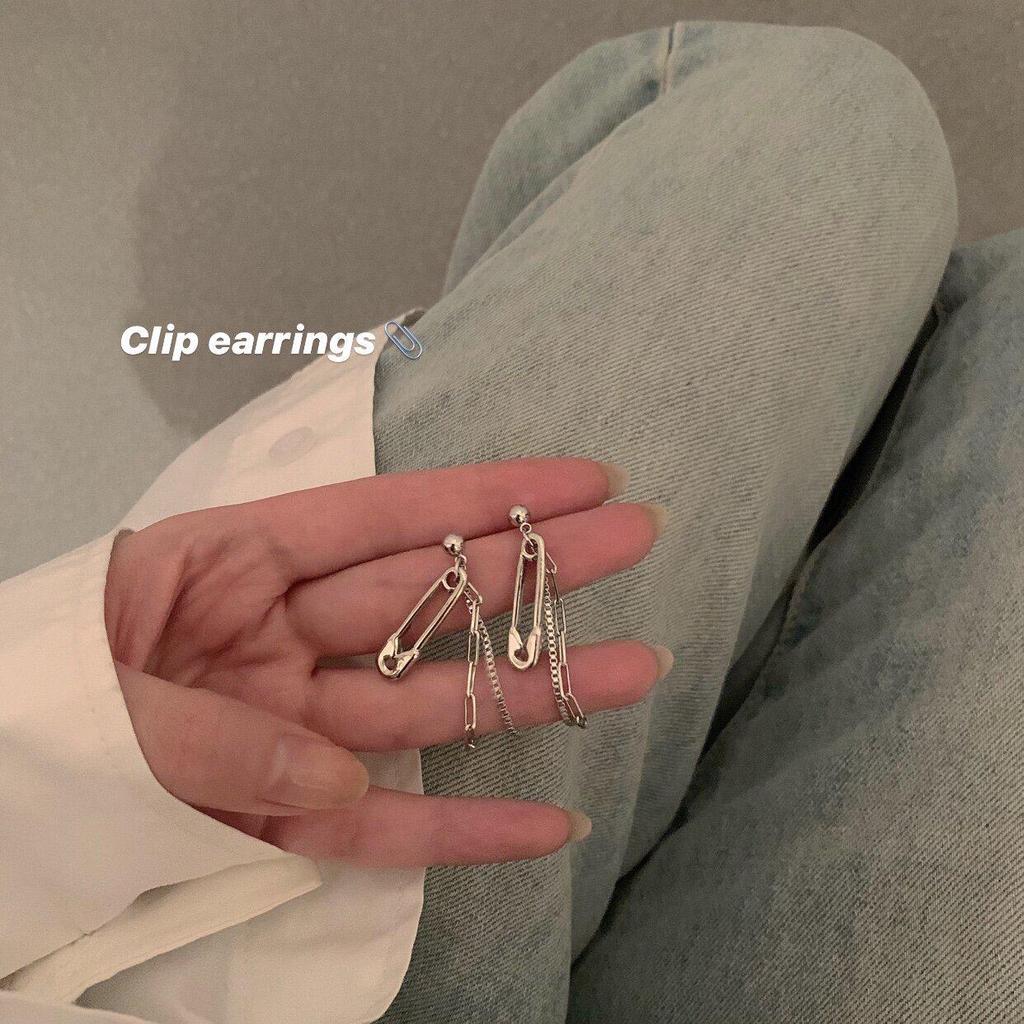 S925 Silbernadel Luxus Koreanische Quastenohrringe – Damen Stilvolle Stecker