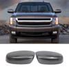 Car Styling Black Car Side Rearview Mirror Cover Stickers for Chevy Tahoe Silverado Sierra Pickup