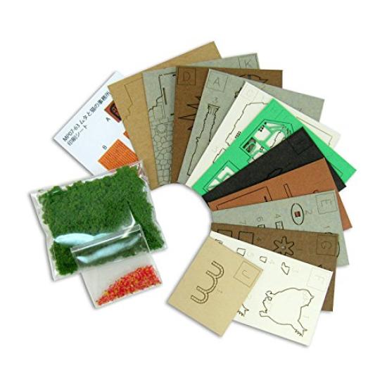 Sankei Studio Ghibli Mini The Cat Returns Muta and the Office Paper Craft Cat's Non-scale MP07-63