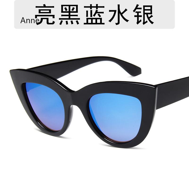Vintage Cat Eye Sunglasses Woman  Designer Retro Sun Glasses Female Fashion Mirror Outdoor Shades Gradient Oculos De Sol