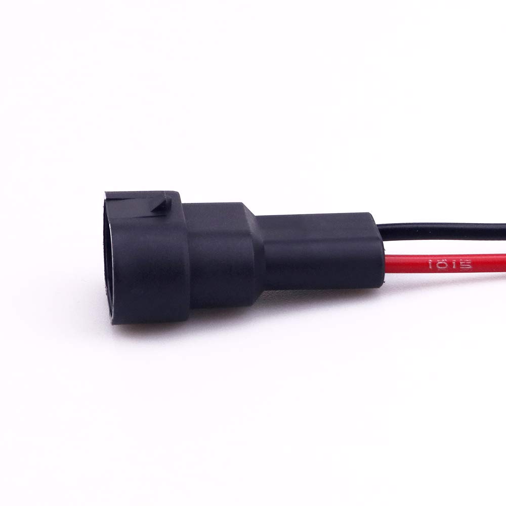 X-STYLE 4PCS 9005 9006 LED Bulb Socket HB3 H10 Male/Female Adapter for Wire Harness Connector Headlight Fog Light Bulb 4pcs