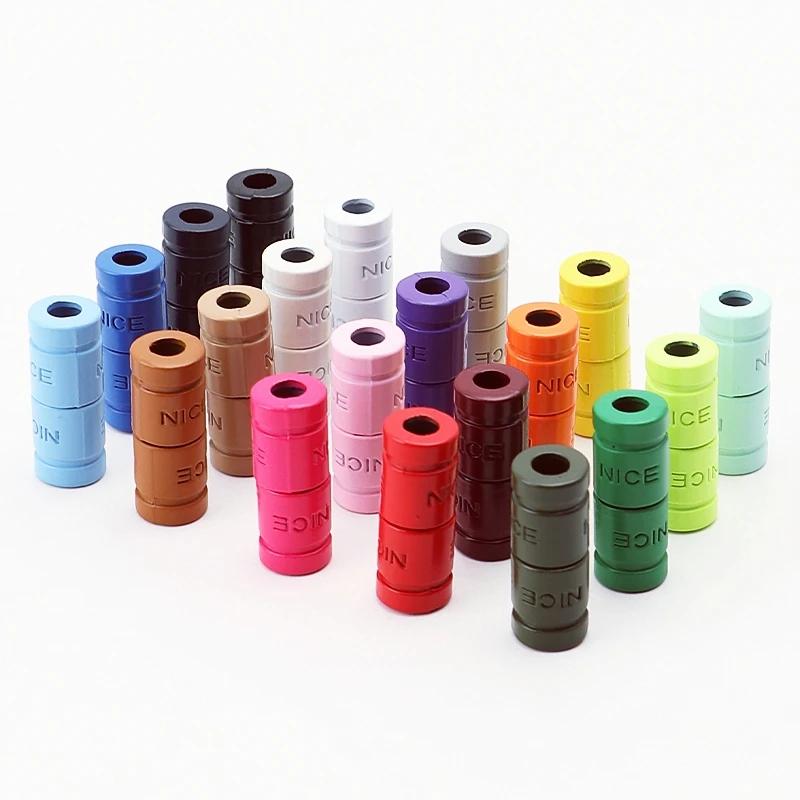 1Pair No Tie Shoelaces Metal Capsule Buckle Shoelace Round Elastic Laces Without Ties Sneakers Basketball Shoe Laces Accessories
