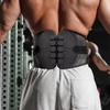 Breathable Mesh Lumbar Support Wrap Double Drawstring Waist Protector Back Brace  Outdoor Hiking