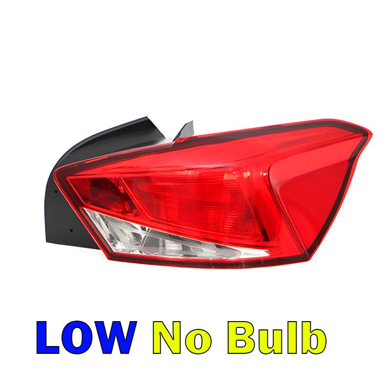 Car Exterior Accessories Rear Tail Light Warning Brake Light For SEAT Ibiza 2018-2026 Signal Lamp Taillight Housing Without Bulb