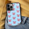 Cartoon Pig Piggy Soft Phone Case for iPhone 17 Air 16e Pro Max 15 Pro 13 14 Plus 11 12 MagSafe Magnetic Coque