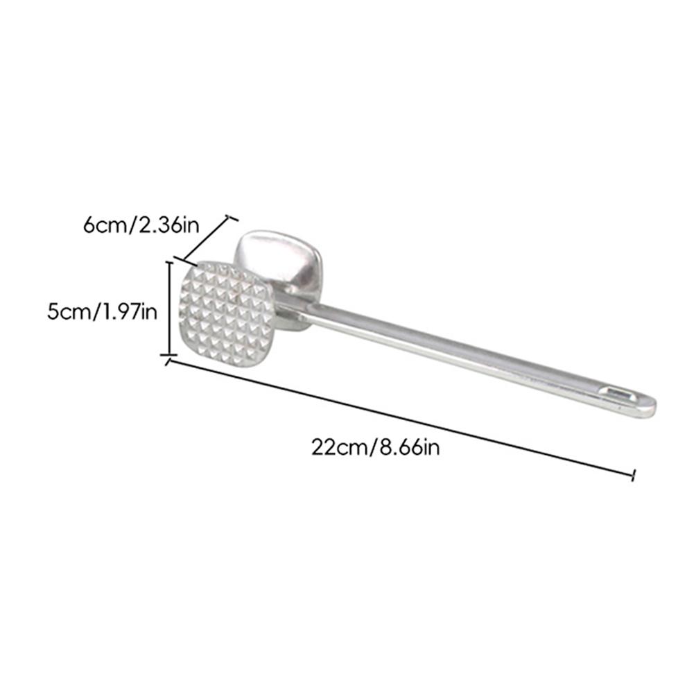 Multi-Purpose Meat Tenderizer Hammer Rustproof Professional Meat Pounder Heavy Duty Meat Mallet for Steak BBQ Cooking Kitchen Tools