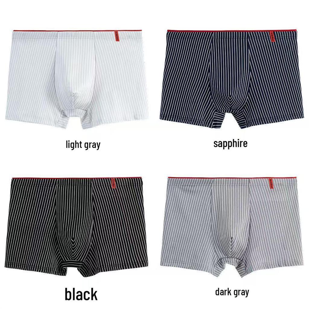 Southeast Asia Men's Stylish Loose Plus Size Boxer Briefs