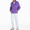 Puma X Pronounce Half-Zip Stand Collar Sport Pullover With Large Back Logo Women Tops Violet 534040-74