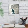 2D Flat 1pc, Vintage Metal Aluminum Decorative Plaque, Retro Style, Decoration for Bedroom, Office, Study, and Café, Heartfelt Gift for Friends and